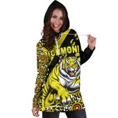 Afl Richmond Tigers Indigenous Yellow Black Women Hoodie Dress 1346.jpg - demo10