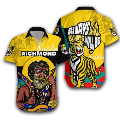AFL Richmond Tigers NAIDOC Week Hawaiian Shirt