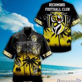 AFL Richmond Tigers Palm Tree For Fans Hawaiian Shirt