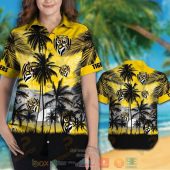 Afl Richmond Tigers Palm Tree Sunrise Hawaiian Shirt 2233.jpg - demo10