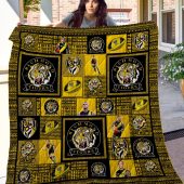 AFL Richmond Tigers Quilt Blanket V1