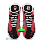Afl St Kilda Saints Custom Name Red Black Air Jordan 13 Shoes 2742.jpg - demo10