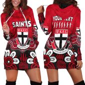 Afl St Kilda Saints Custom Text Anzac Day Women Hoodie Dress 4540.jpg - demo10