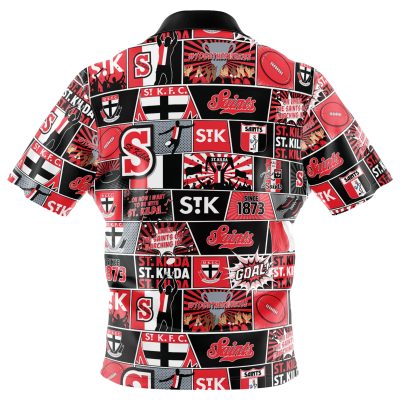 AFL St Kilda Saints Fanatic Hawaiian Shirt