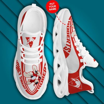 AFL Sydney Swans Custom Name Max Soul Shoes