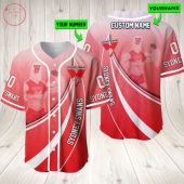 AFL Sydney Swans Custom Name Number Red Baseball Jersey