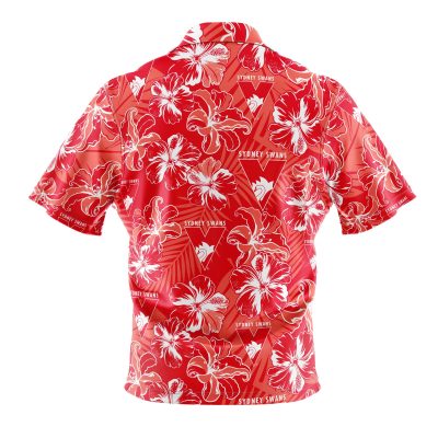 AFL Sydney Swans Floral Hawaiian Shirt