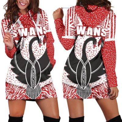 AFL Sydney Swans Indigenous Women Hoodie Dress