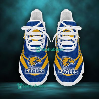 AFL West Coast Eagles Custom Name Blue Max Soul Shoes