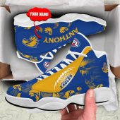 Afl West Coast Eagles Custom Name Multi Logo Air Jordan 13 Shoes 2740.jpg - demo10