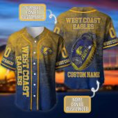 AFL West Coast Eagles Custom Name Number Special Baseball Jersey
