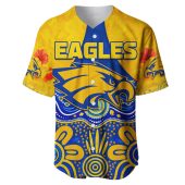 Afl West Coast Eagles Custom Text Number Indigenous Baseball Jersey 1957.jpg - demo10
