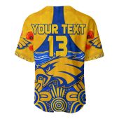 Afl West Coast Eagles Custom Text Number Indigenous Baseball Jersey 2000.jpg - demo10