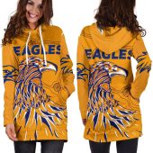 Afl West Coast Eagles Indigenous Gold Women Hoodie Dress 2449.jpg - demo10