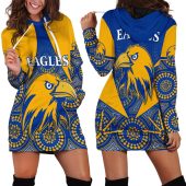 Afl West Coast Eagles Indigenous Gold Women Hoodie Dress V2 2650.jpg - demo10