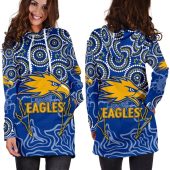 Afl West Coast Eagles Indigenous Royal Blue Women Hoodie Dress 2513.jpg - demo10