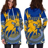 Afl West Coast Eagles Indigenous Royal Blue Women Hoodie Dress V2 2606.jpg - demo10
