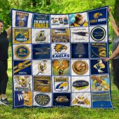 AFL West Coast Eagles Quilt Blanket V1