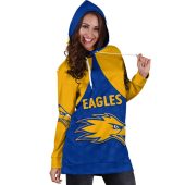 Afl West Coast Eagles Royal Blue Gold Women Hoodie Dress 2639.jpg - demo10