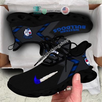AFL Western Bulldogs Black Blue Max Soul Shoes