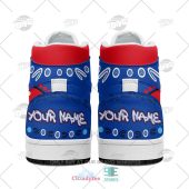 Afl Western Bulldogs Custom Name Indigenous Air Jordan 1 High Sneakers 1850.jpg - demo10