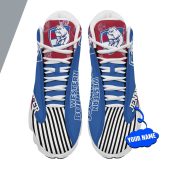 Afl Western Bulldogs Custom Name Multi Logo Air Jordan 13 Shoes 1918.jpg - demo10