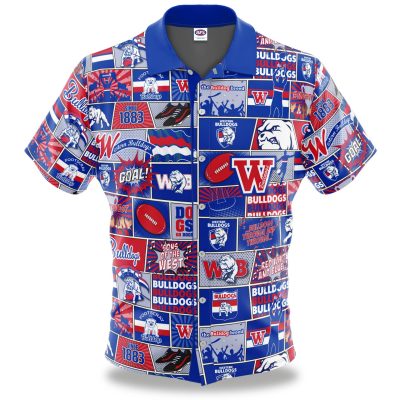 AFL Western Bulldogs Fanatic Hawaiian Shirt