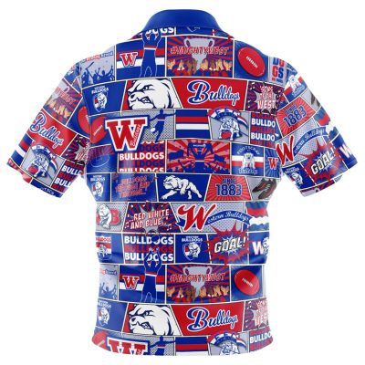 AFL Western Bulldogs Fanatic Hawaiian Shirt