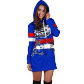 Afl Western Bulldogs Indigenous Blue Women Hoodie Dress 0107.jpg - demo10