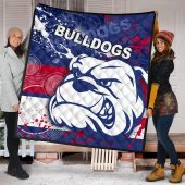 Afl Western Bulldogs Indigenous Quilt Blanket V1 5812.jpg - demo10