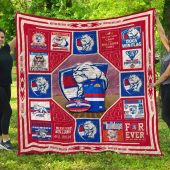 AFL Western Bulldogs Quilt Blanket V2