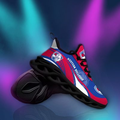 AFL Western Bulldogs Red Blue Max Soul Shoes