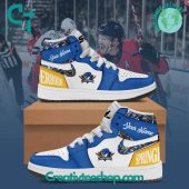 AHL Springfield Thunderbirds Air Jordan 1 Sneakers - soulcals.com