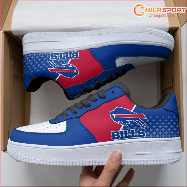 Air Force 1 Buffalo Bills AF1 Shoes Stylish Sneakers Exclusive Collection For Fans - soulcals