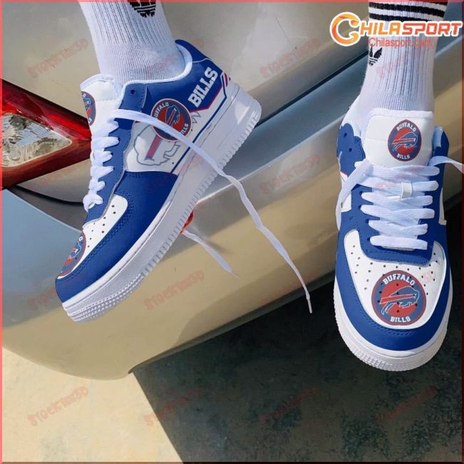 Air Force 1 Buffalo Bills AF1 Sneakers Stylish Fan Gift Shoes - soulcals