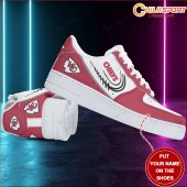 Air Force 1 Kansas City Chiefs Shoes Stylish Gift for Comfortable Everyday Wear - soulcals