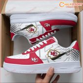 Air Force 1 Kansas City Chiefs Shoes Stylish Gift for Football Fans Comfortable Sneakers - soulcals