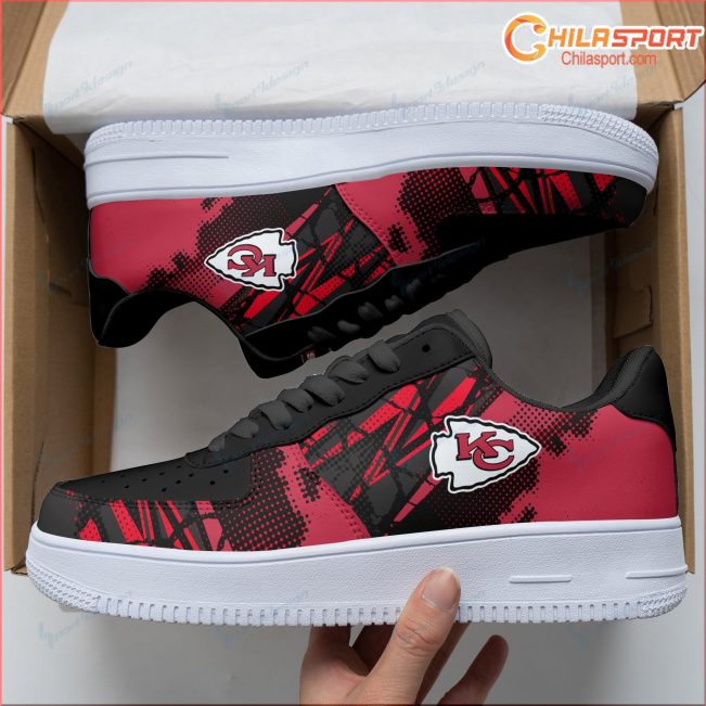 Air Force 1 Kansas City Chiefs Shoes Stylish Limited Edition Sneakers Perfect Gift for Fans - soulcals