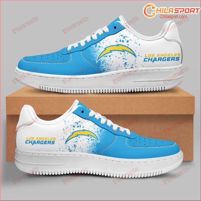 Air Force 1 Los Angeles Chargers Stylish Sneaker Shoes Gift For Men - soulcals