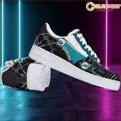 Air Force 1 Miami Dolphins Shoes Stylish Sneakers and Athletic Footwear for Men - soulcals