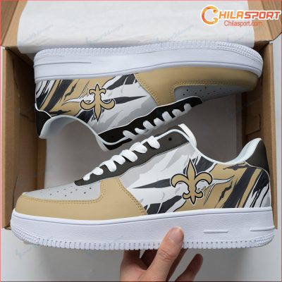 Air Force 1 New Orleans Saints Shoes Stylish Sneakers Affordable Gift For Sport Lovers - soulcals