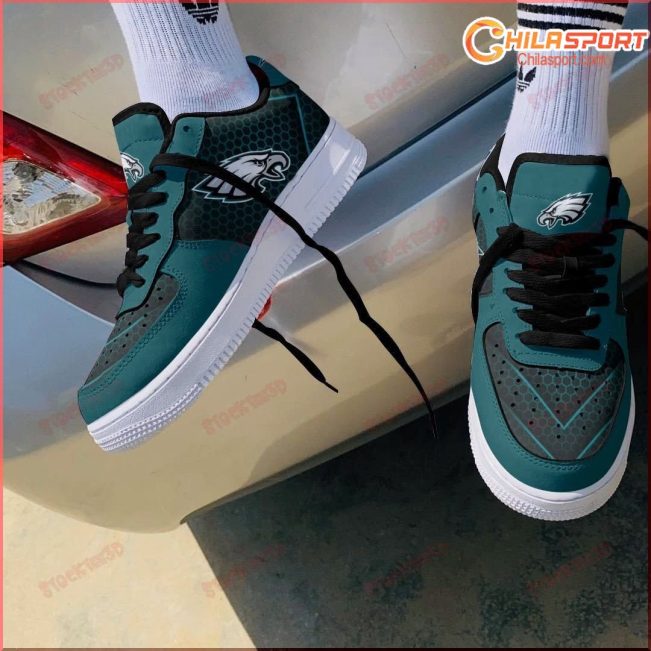 Air Force 1 Philadelphia Eagles Shoes Stylish Sneakers for Men and Women - soulcals