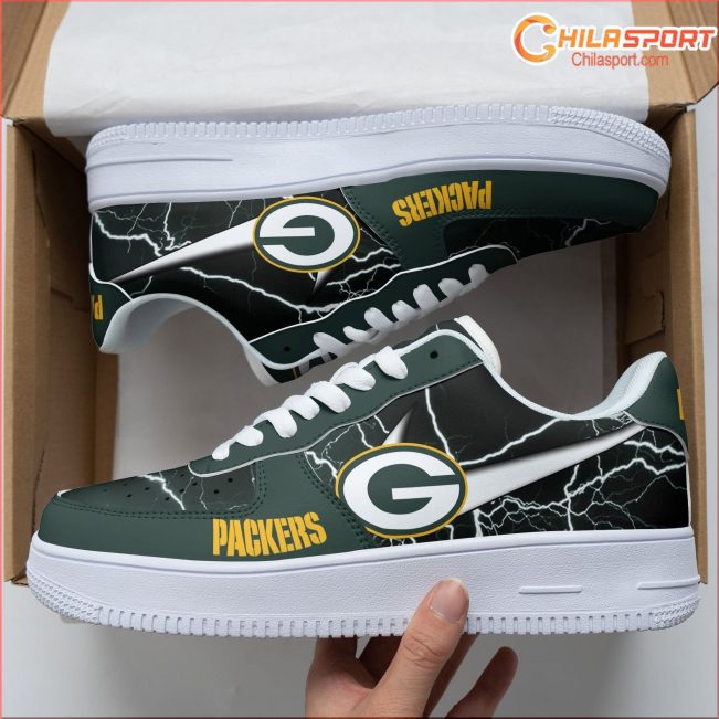 Air Force 1 Shoes Green Bay Packers Limited Edition Stylish Sneakers Collection - soulcals