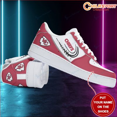 Air Force 1 Shoes Kansas City Chiefs Stylish Sneakers Official Comfortable Gift Collection - soulcals