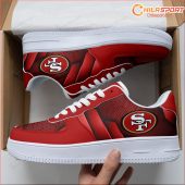 Air Force 1 Shoes Limited Edition San Francisco 49ers Stylish Sneakers - A Unique Gift - soulcals
