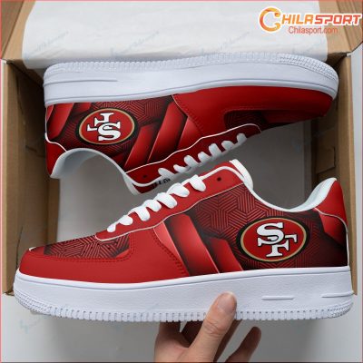 Air Force 1 Shoes Limited Edition San Francisco 49ers Stylish Sneakers - A Unique Gift - soulcals