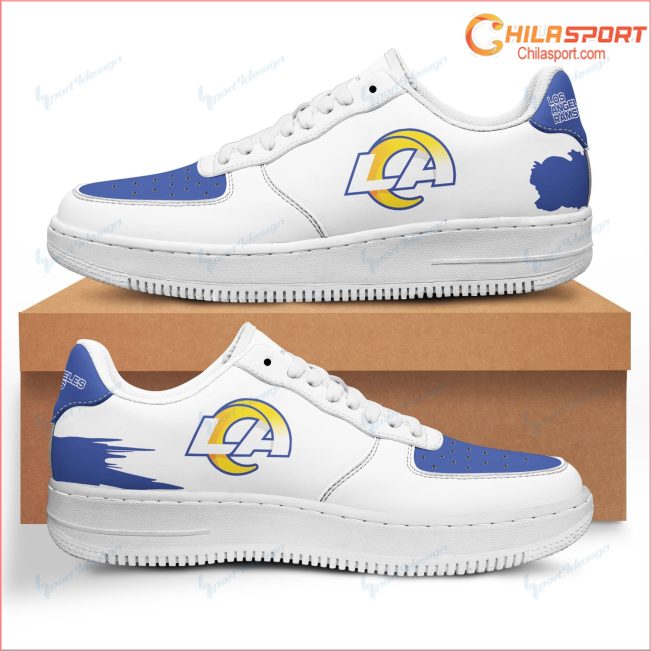 Air Force 1 Shoes Los Angeles Rams Stylish Comfortable Fashionable Sports Shoes - soulcals