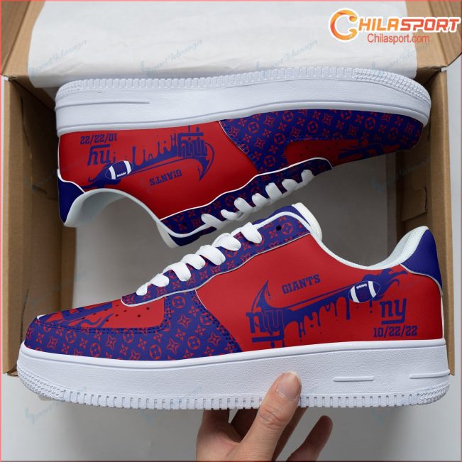 Air Force 1 Shoes New York Giants Stylish Sneakers Comfortable Footwear for Men - soulcals