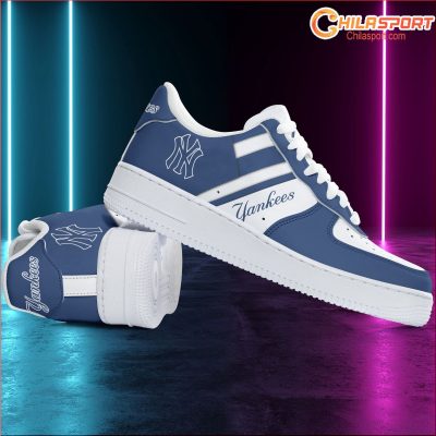 Air Force 1 Shoes New York Yankees Limited Edition Stylish Sneakers Fashionable Footwear - soulcals