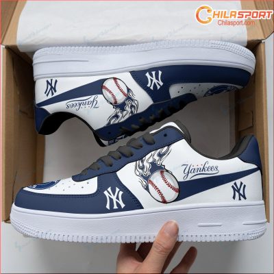 Air Force 1 Shoes New York Yankees Sneakers Stylish Gifts and Comfort - soulcals